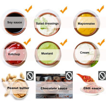 5.5L Hanging Sauce Squeeze Bottle Sauce Bottle Large Diameter Sauce Squeeze Bottle Condiment Squeeze Bottles