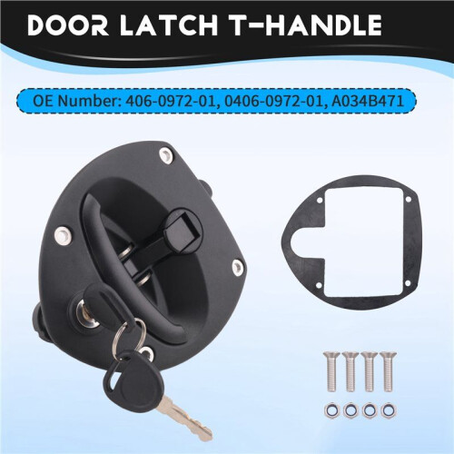 0406-0972-01 Door  T-Handle with 2 Keys for   Generator 1
