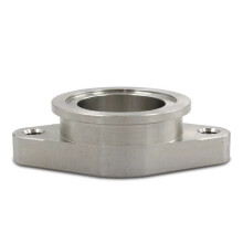 38mm MVS V Band Wastegate Flange Adapter Kit Car 2 Bolt Turbo Flange Manifold Accessories Stainless Steel