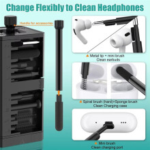 32-in-1 Multi-Functional Deep Cleaning for  , AirPods, Keyboard, and Keycap Removal -Precision Tools
