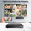 DVD Player Compact Personal Multimedia EVD Player Multifunction DVD MP3 MP4 RW VCD CD Player Home Theater System US Plug 8