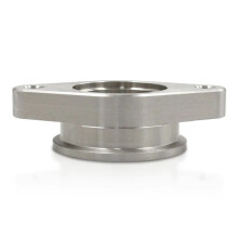 38mm MVS V Band Wastegate Flange Adapter Kit Car 2 Bolt Turbo Flange Manifold Accessories Stainless Steel