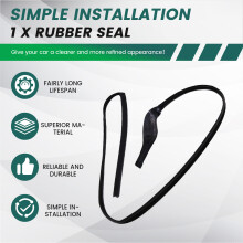 Rear Door Rubber Seal for F01 F02 740i 750i 740Li 51357179123 Left