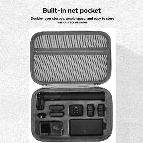 For  Action 6 Carrying Case Action Camera Carrying Case Camera Protective Case for Action 6 Accessory Bag Black 2