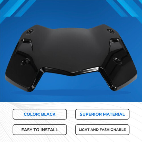 Motorcycle Windshield Windscreen Wind Shield Accessories for  TMAX 560 2022-2026 Black