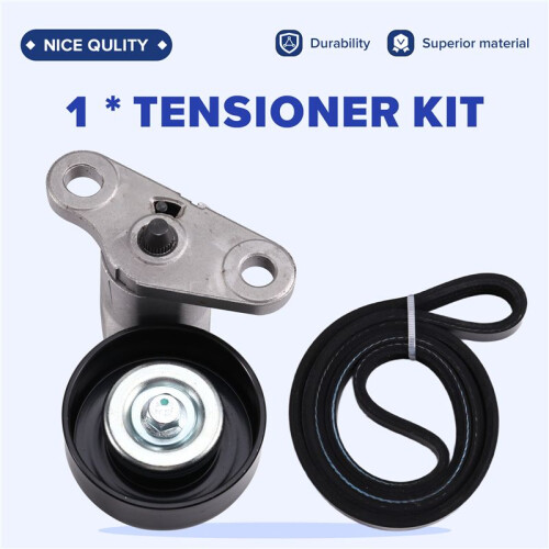 Tensioner Kit Engine Serpentine Drive Belt Kit APTBK232 for  Silverado 1500 1999-2008 1