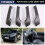 Car Interior Door Handle Door Panel Pull Handle Trim Cover for  Prado LC150 2009-2018 Grey 5