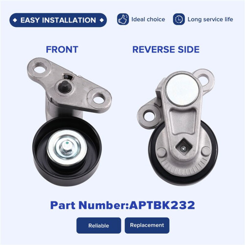 Tensioner Kit Engine Serpentine Drive Belt Kit APTBK232 for  Silverado 1500 1999-2008 2