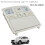 TD12-69-970H75 Reading Lamp Assembly Overhead Console Reading Light for  6 2009-2013 7
