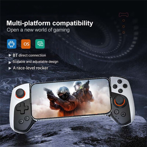 Mobile Gaming Controller -Compatible 5.3 Macro Function Cell Phone Gamepad for Phone IOS/Tablet/PC/ 2