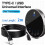 Speakerphone with Mic, 360 Voice Coverage Conference Microphone for Home Office,  Voice Enhance 3
