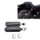 Suportes de Amortecedores de Barra de Colisão Superior Esquerda e Direita de 4,5 Polegadas para  Dyna Street Bob FXDB 2006-2017 Slippery Bar 2