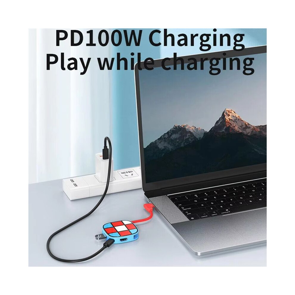 Tv Docking Station For 2 Charging Dock With 4K -Compatible 2.0 Usb 3.0 Port & Pd Charging Adapter A 6033072002270