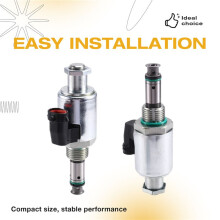 122-5053 1225053 Solenoid Valve 24V for Excavator Hydraulic Pump E325C E325CL M325 E322C E322CL 3126 3126B