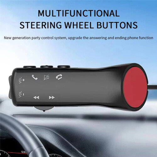 Universal Car Steering Wheel Button Remote Controller Car Radio GPS Navigation DVD 2 Din Android Wired Remote Control 1