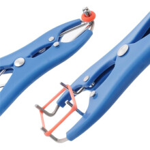 2Pcs Livestock Castration Bander, Animal Tail Cutting Tool for Lambs Sheeps Calves Piglets, Balloon Expander Pliers Tool
