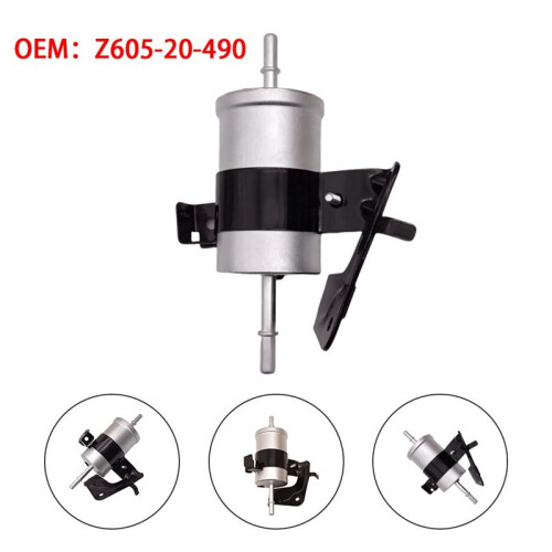 Z605-20-490 Car Fuel Filter with Bracket Fit for  3 BK BL 1