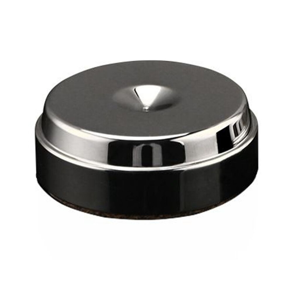 Stainless Steel Speakers Spikes Feet Nonslip Rubber Base Damping Pad For Superior Sound Clarity 40Mmx12mm 6031545729600