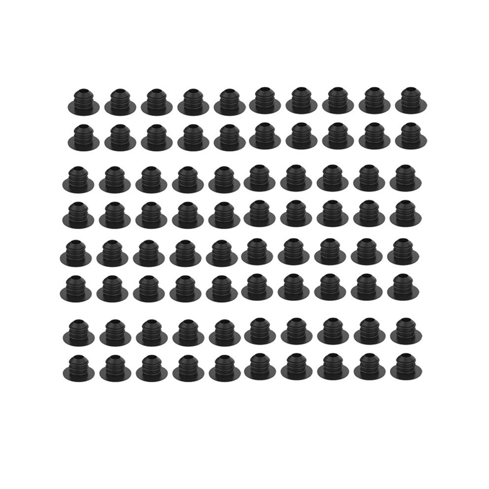 100Pcs Pegboard Hook Locks, Peg Board Locks Stoppers Fit For 1/4 Inch Peg Board For Stopping Hooks From Falling Off 4711715072263