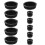 12Stk Universal 200L Fassverschluss Mit Dichtungsring 7