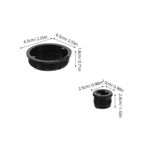 12Stk Universal 200L Fassverschluss Mit Dichtungsring 2