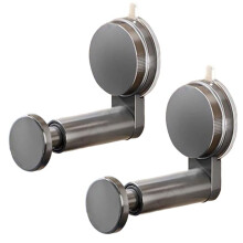 Perchero Extensible Autoadhesivo con Ventosa, Ahorra Espacio y Es Ideal para Armarios y Lavanderías.