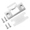 5Sets Metall Schlagplatten Für Türklinken Langlebig Und Robust 3