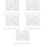 30 Stickers Chiffres Autocollants PVC 9