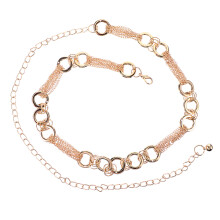 2Stk Metall Taillenkette Gürtel Gold Damenmodetrend