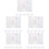 30 Stickers Chiffres Autocollants PVC 8