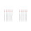 10Pcs Silver Flexible Drain Cleaning Tools with Hook for Sink Blockage 4