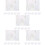 30 Stickers Chiffres Autocollants PVC 10