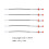 10Pcs Silver Flexible Drain Cleaning Tools with Hook for Sink Blockage 10