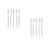 10Pcs Silver Flexible Drain Cleaning Tools with Hook for Sink Blockage 5