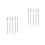 10Pcs Silver Flexible Drain Cleaning Tools with Hook for Sink Blockage 6