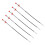 10Pcs Silver Flexible Drain Cleaning Tools with Hook for Sink Blockage 2