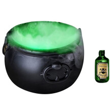Halloween Decorations Indoor-DIY Floating Potion Set with Witches Cauldron and Mist Maker Party Decor for Home Kitchen