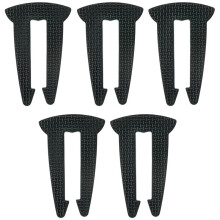 5 Pezzi Serrature per Manopole Fornello per Sicurezza Bambini, Coperture Sicurezza per Manopole Design, Serrature per Manopole Forno A Prova Bambino,