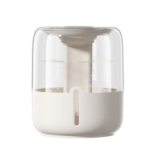 6.8L Dual-Port Humidifier, Suitable for Home Dormitory Office Bedroom Desktop with Night Light, Supports USB Charging