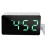 Digital Clock TEMP Date 3 Alarms Power-Off Memory Table Clock USB Powered Always  12/24H Night Mode LED Clock Green 1
