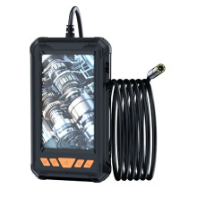Endoscópio Automotivo com Tela IPS de 4,3 Polegadas, Câmera HD de 8 mm USB, 5 M, Inspeção de Canos e Esgoto, Boroscópio, Câmera À Prova D'Água