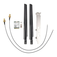 WiFi 6E Desktop Kit for AX210 5.2 Wifi Card 802.11Ax 2.4Ghz/5Ghz AX210NGW Wi-Fi 6 Adapter with Antenna