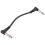 6 X Cabos de Guitarra EléTrica 6 Polegadas 1/4 Efeito ÂNgulo Reto Pedal Patch Cord Preto 2