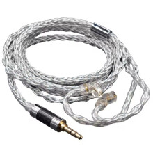 784 Adern Silberkern Silberblaues Kabel Hybrid-Beschichtetes Upgrade-Kabel Kopfhörerkabel für KZ EDXPRO ZS10PRO Decet PRX ZAR