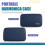 KONGSHENG 10 Holes Harmonica Case, Harmonica Zippered Carrying Case for 7 Harmonicas for Harmonica Lovers Harmonica Case 4