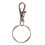 60 Pieces Key Ring Clip Hooks Twist Locks Lanyard Snap Hooks with Split Key Rings (Silver) 1