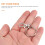 60 Pieces Key Ring Clip Hooks Twist Locks Lanyard Snap Hooks with Split Key Rings (Silver) 9