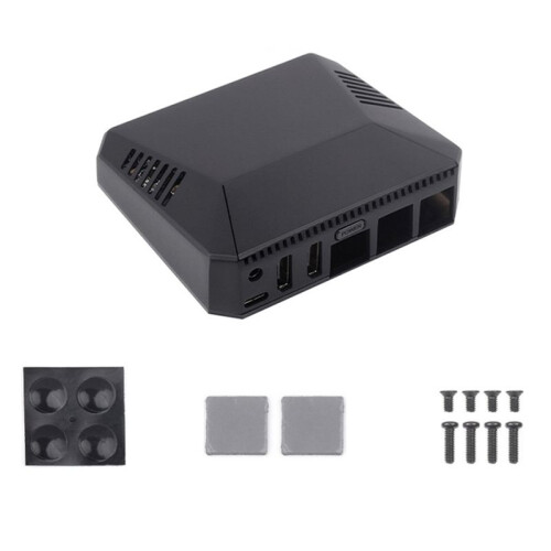 PI5-CASE-ARGON-ONE Case Built-in Active Cooler for Raspberry Pi5