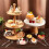 200 Pcs  Appetizer Plates with Spoons Forks Disposable  Dessert Plates Plastic Appetizer Bowls Tiny Transparent 4