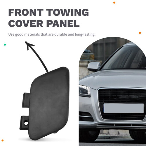 Auto Front Bumper Tow Hook Cap Cover No Paint for  A3 2009 2010 2011 2012 2013 8P0807241B 2